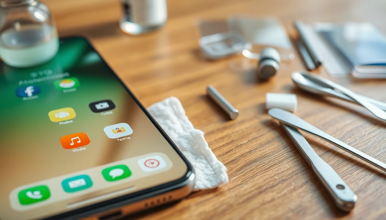 Temizlik ve ekran koruyucu etkisi