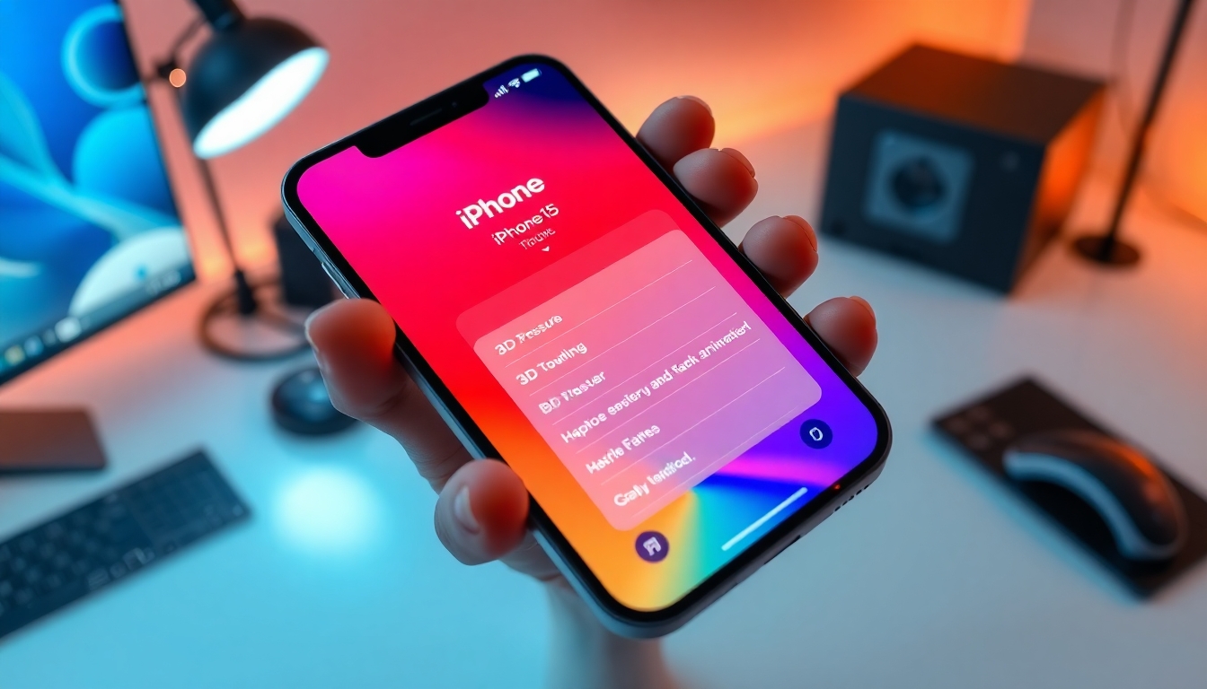 iPhone’da “3D Touch” geri getirme (iPhone 15/16 için haptik alternatif) 1 3D Touch Nedir ve Neden Önemlidir?