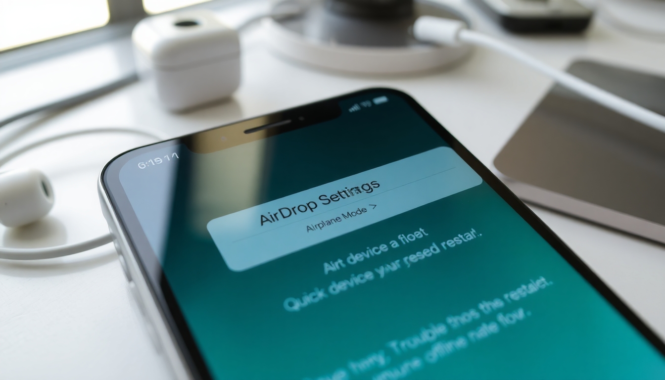 iPhone’da AirDrop görünmüyor? 1 dakikada düzelt 6 Uçak Modu ve Yeniden Başlatma Yöntemleri