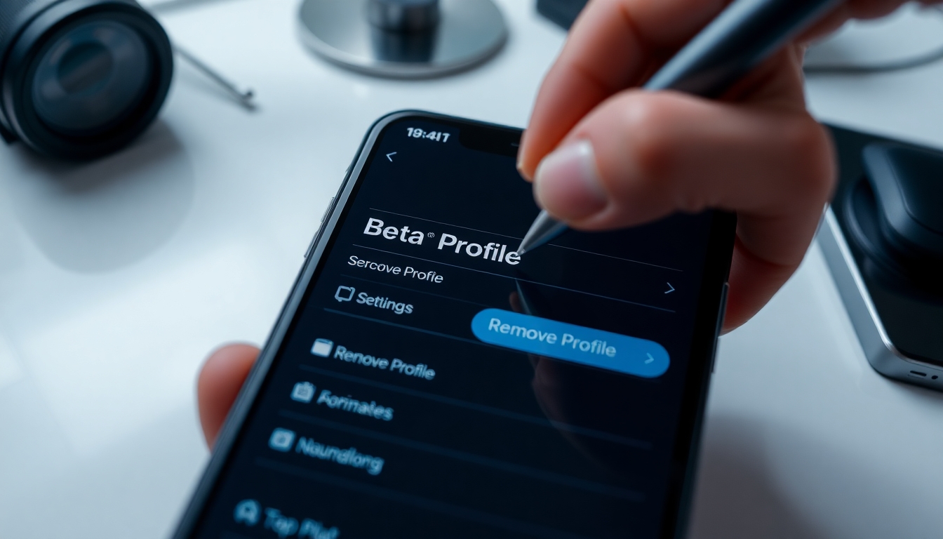 iphoneda beta profili nasil silinir 1