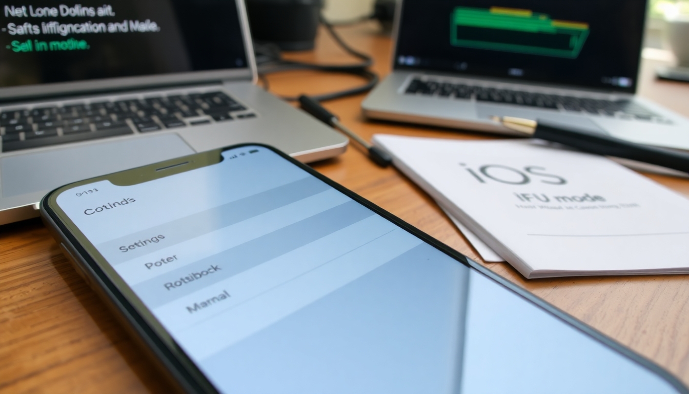 DFU Modu ve Yazılım Yeniden Yükleme