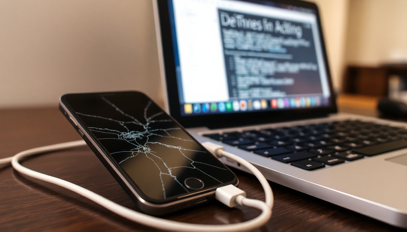 iPhone’da ekran kırıldı ama dokunmatik çalışıyor – Geçici çözüm 5 iPhone’u bilgisayara bağlayıp veri kurtarma yöntemleri