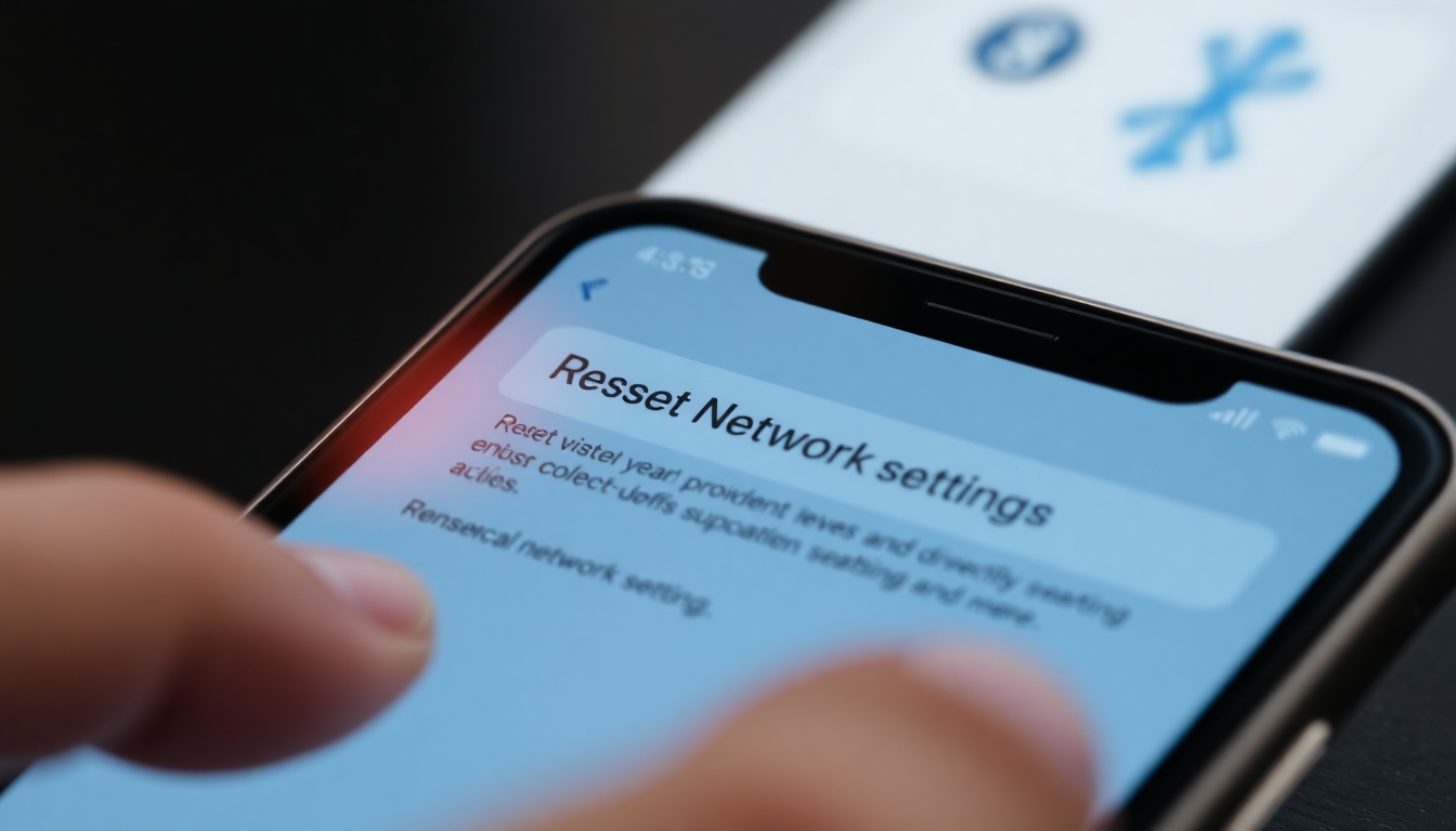 Ağ ayarlarını sıfırlama nasıl yapılır?