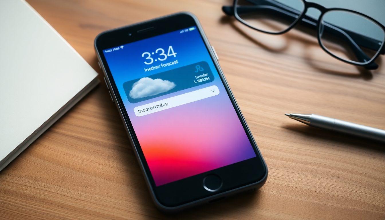 Kilit Ekranında Hava Durumu Widget’ının Ayarlanması