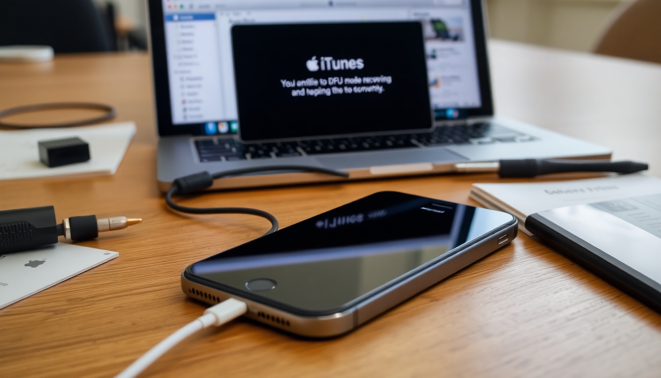 DFU modu ve kurtarma seçenekleri