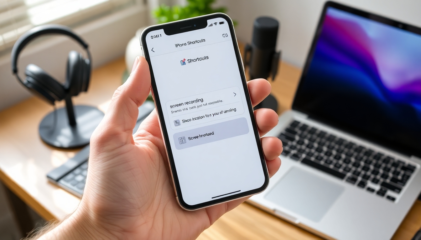 Ekran Kaydı Sırasında Ses Kaydı Eklemek