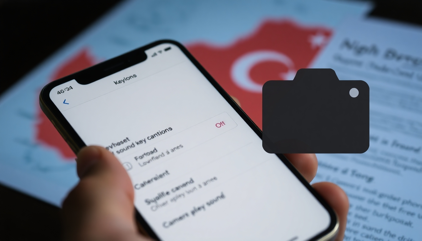 iPhone’da klavye tıkırtısı ve kamera sesi nasıl kapatılır (Türkiye) 3 Kamera sesi neden kapanmaz Türkiye’de?