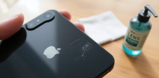 iPhone’da ön kamera lekeyle dolu – Kendin temizle iPhone’da ön kamera lekeyle dolu – Kendin temizle