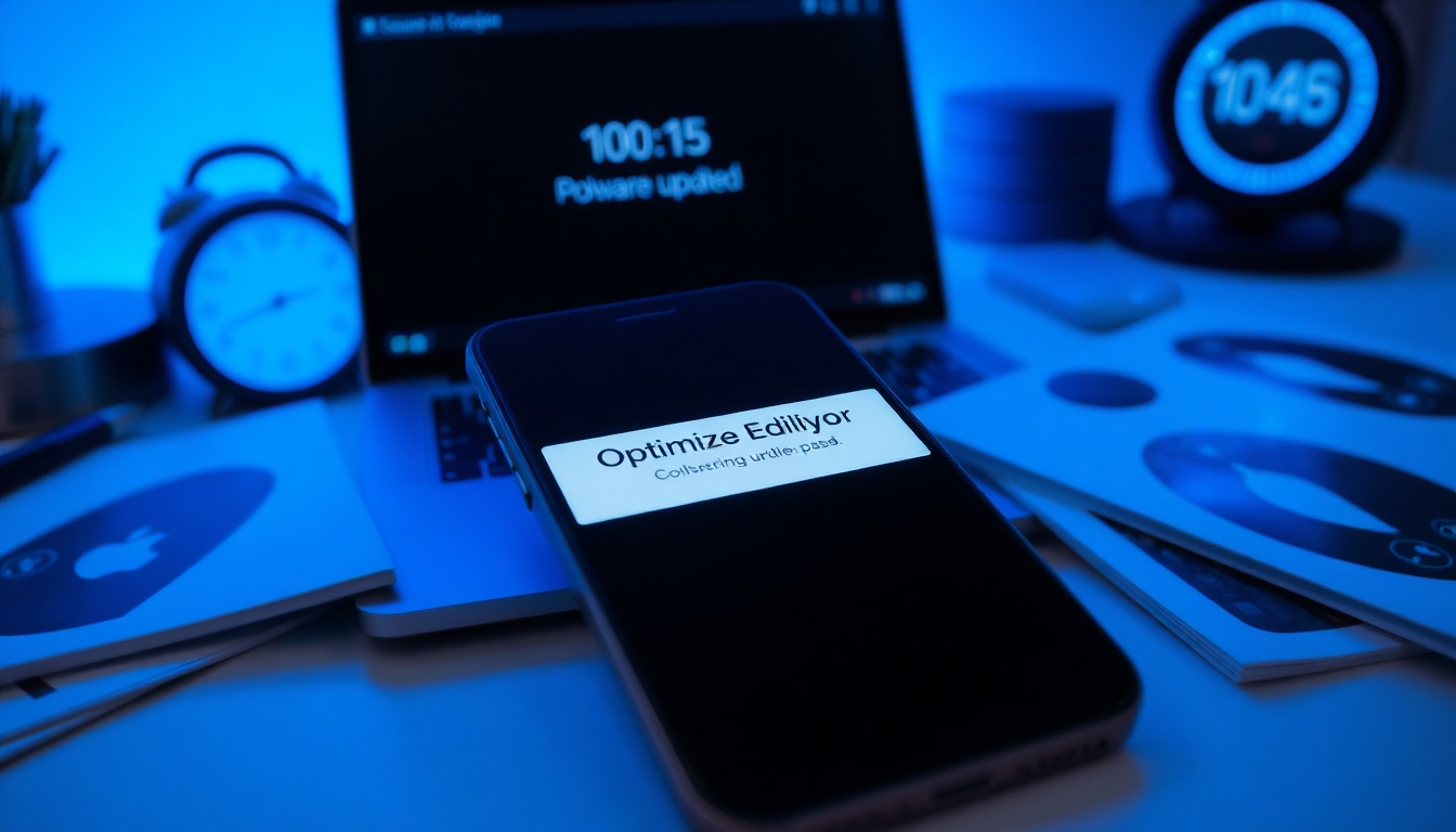 iPhone’da “Optimize Ediliyor” yazısı saatlerdir bitmedi – Çözüm 5 Yazılım Güncellemeleri ve Optimizasyon