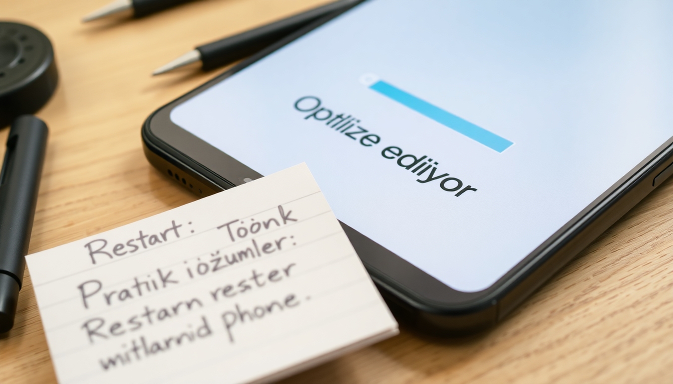 iPhone’da “Optimize Ediliyor” yazısı saatlerdir bitmedi – Çözüm 7 Pratik Çözümler: Telefonu Yeniden Başlatmak