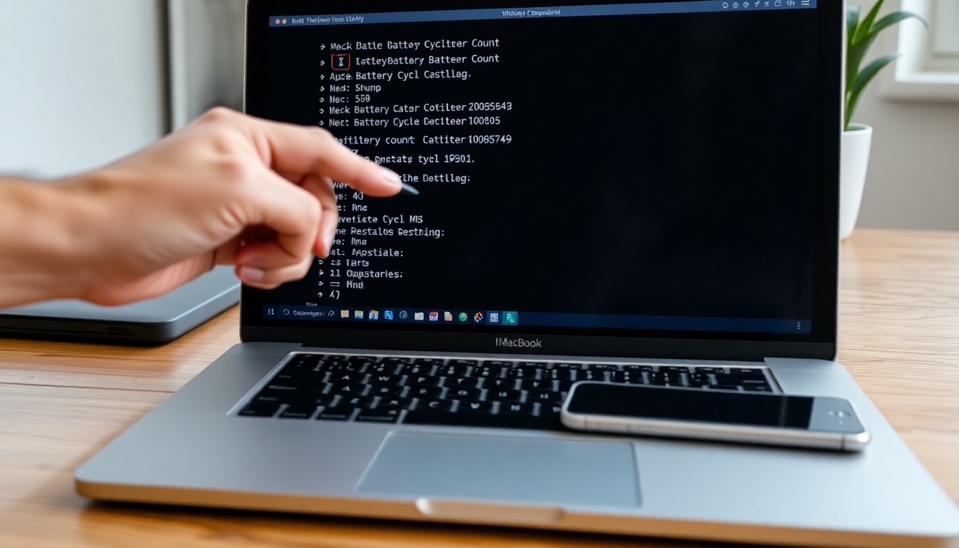 iPhone’da “pil döngü sayısı” nasıl görülür? (yeni yöntem) 6 Terminal Komutları ile Pil Döngü Sayısı