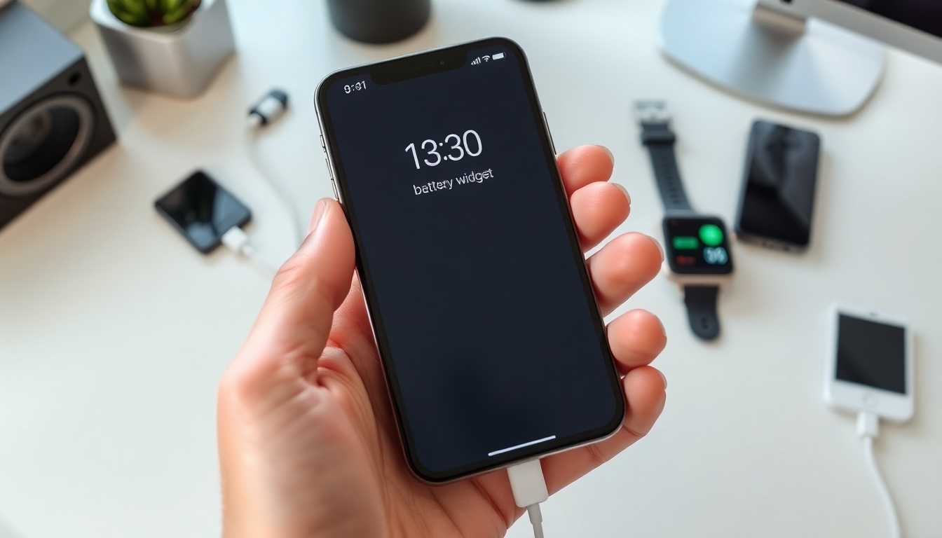 iPhone’da “pil widget” görünmüyor mu? Tekrar ekle 1 Pil Widget Nedir ve Neden Önemlidir?