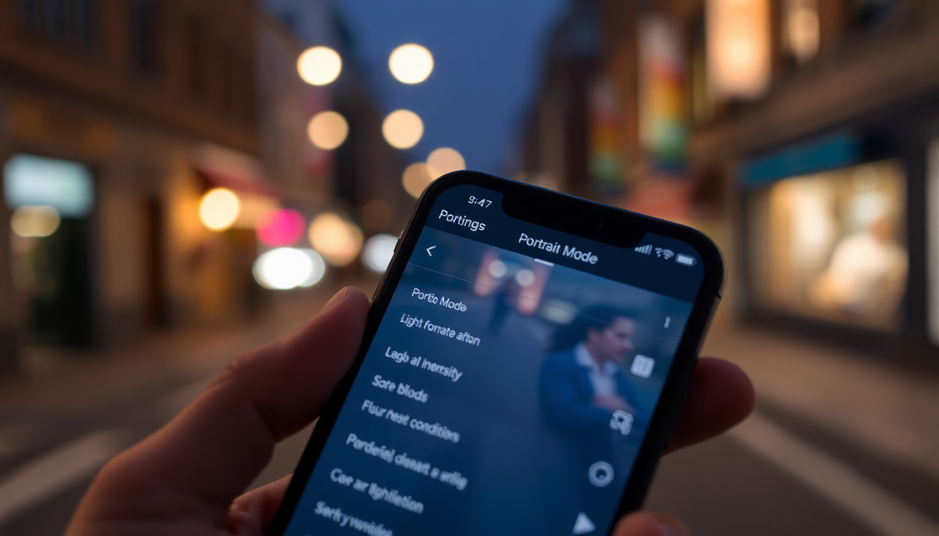 iPhone’da portre modu bulanıklığı az mı? Manuel ayarla 5 Portre modu ve ışık koşulları arasındaki ilişki