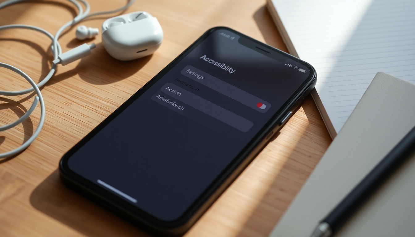 AssistiveTouch ve diğer erişilebilirlik seçenekleri
