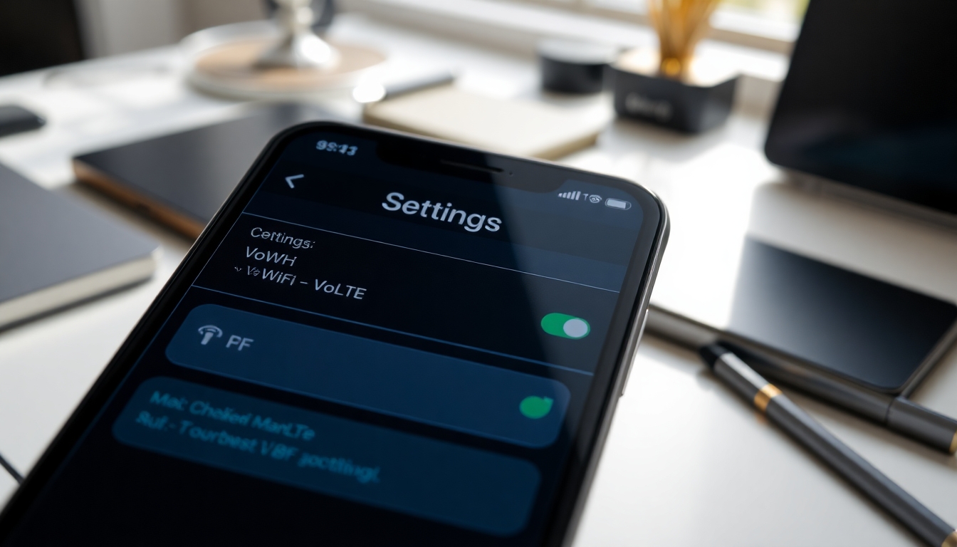 VoWiFi ve VoLTE Özelliklerini Açma Adımları