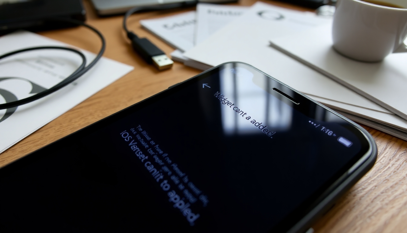 iPhone’da “widget eklenemiyor” hatası – Çözüm 3 iOS Sürüm Uyumsuzluklarının Widget Sorunlarına Etkisi