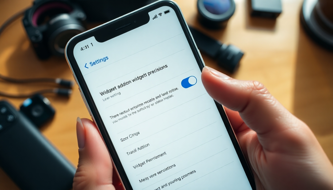iPhone’da “widget eklenemiyor” hatası – Çözüm 6 iPhone Ayarlarından Widget İzinlerinin Kontrolü