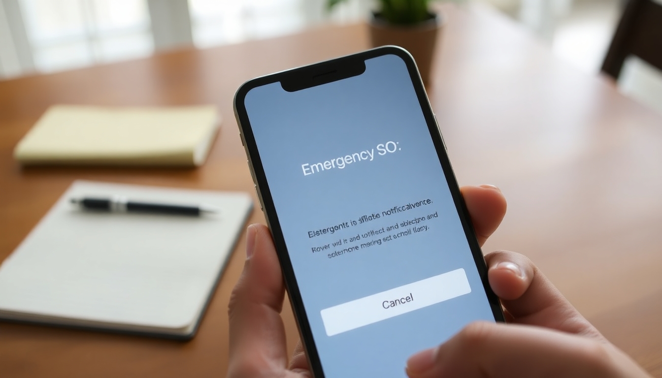 iPhone’da “yanlışlıkla acil SOS” tuşuna basıldı – İptal et 3 İptal Etme Yöntemleri: Hangi Adımlar İzlenmeli?