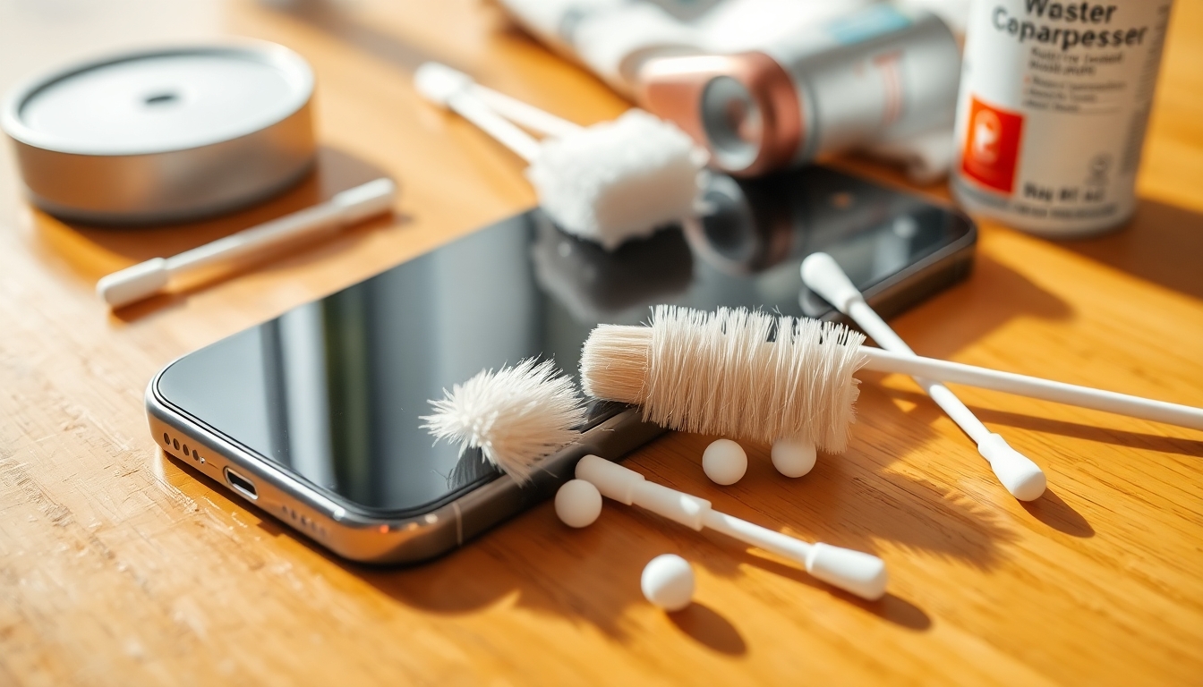 iPhone’da zil sesi çok kısık? Hoparlörü kendin temizle 2 Gerekli malzemeler ve hazırlık