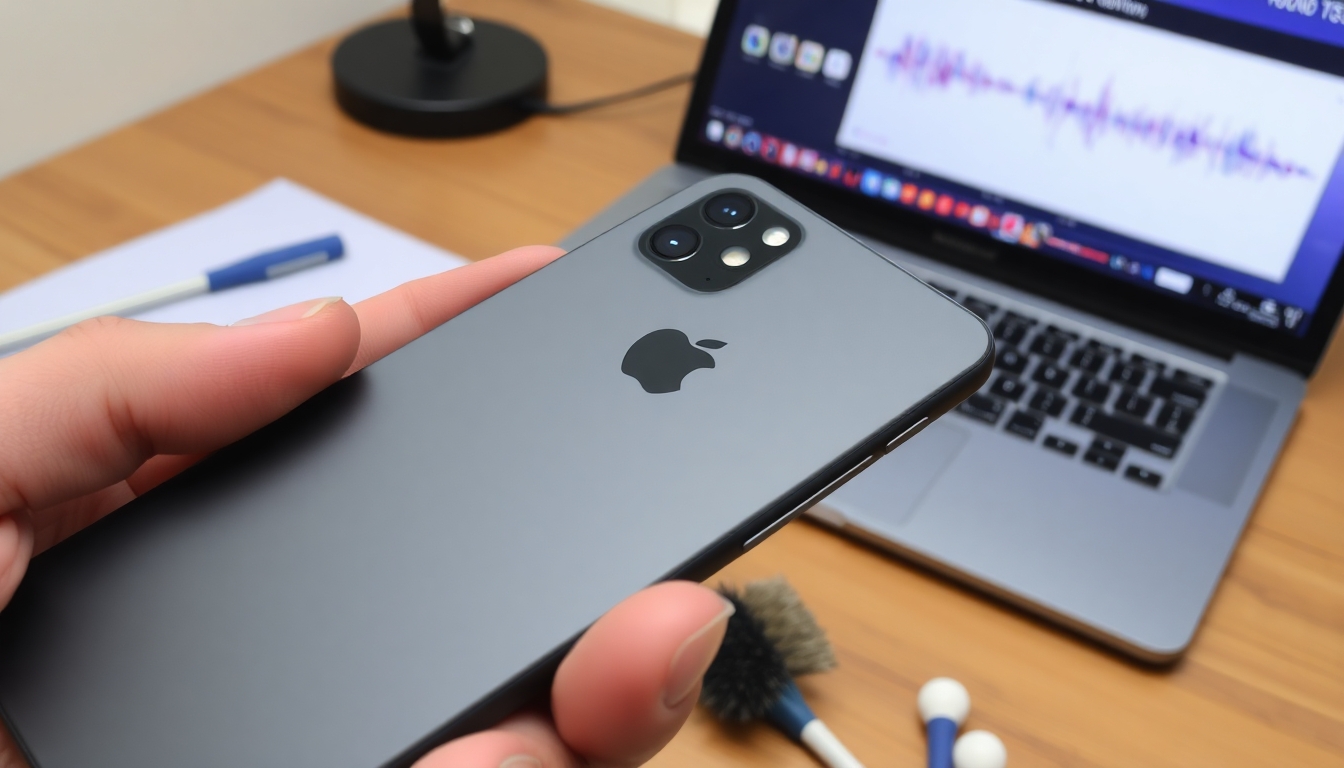 iPhone’da zil sesi çok kısık? Hoparlörü kendin temizle 4 Temizlik sonrası ses kalitesini test etme