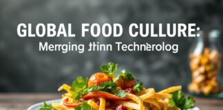 Dünya Çapında Yemek Kültürü: Teknolojiyle Birleşiyor Global Food Culture: Merging with Technology