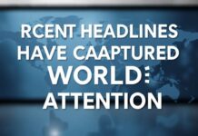 Dünyanın Dikkatini Çeken Son Günlerin Önemli Haberleri Recent Headlines That Have Captured the World's Attention