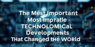 Dünyayı Değiştiren En Önemli Teknoloji Gelişmeleri The Most Important Technological Developments That Changed the World