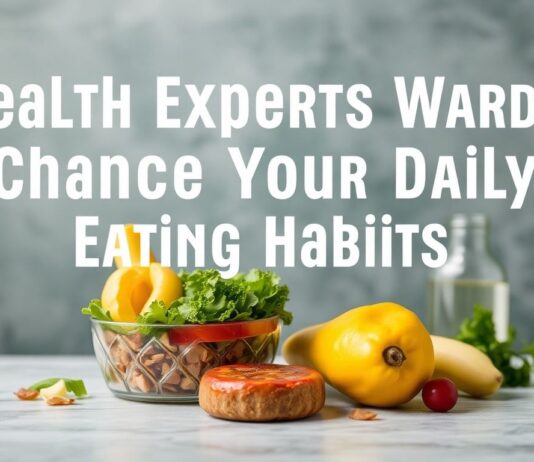 Sağlık Uzmanları Uyarıyor: Günlük Beslenme Alışkanlıklarınızı Değiştirin Health Experts Warn: Change Your Daily Eating Habits