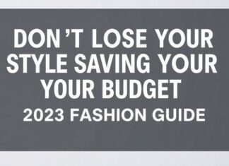 Bütçenizi Korurken Stilinizi Kaybetmeyin: 2023 Moda Rehberi Don't Lose Your Style While Saving Your Budget: 2023 Fashion Guide